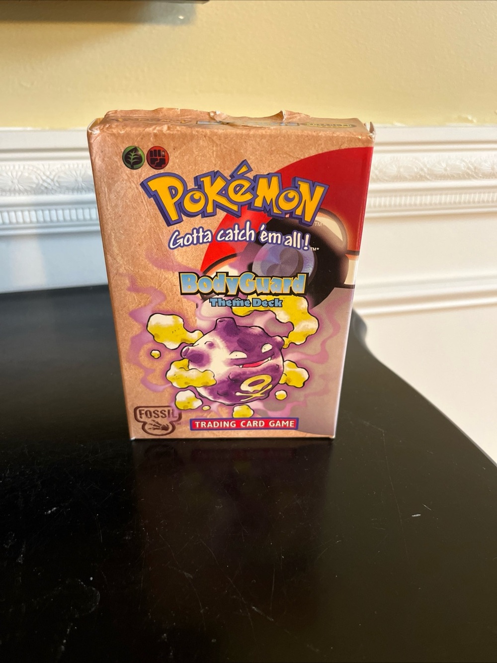 pokemon vintage 1999 New open box-Bodyguard Theme Deck TCG-sealed cards/counters